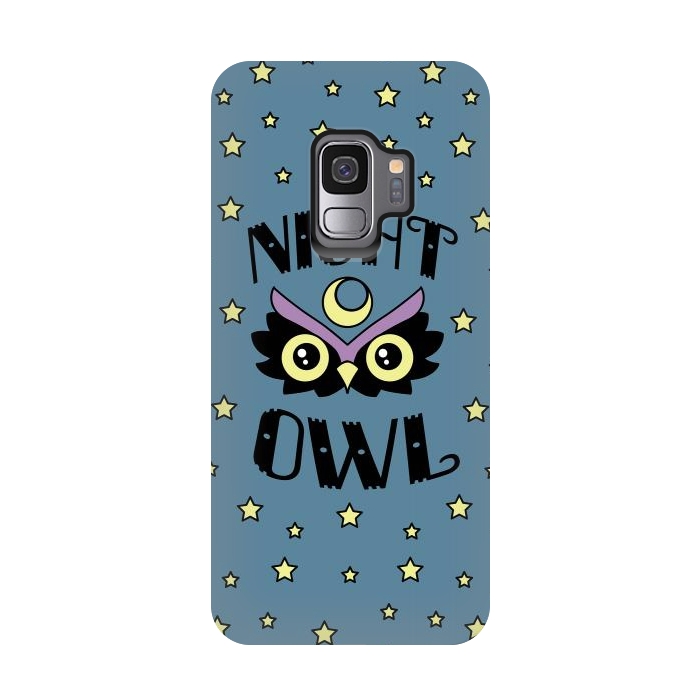Galaxy S9 StrongFit Night owl by Laura Nagel