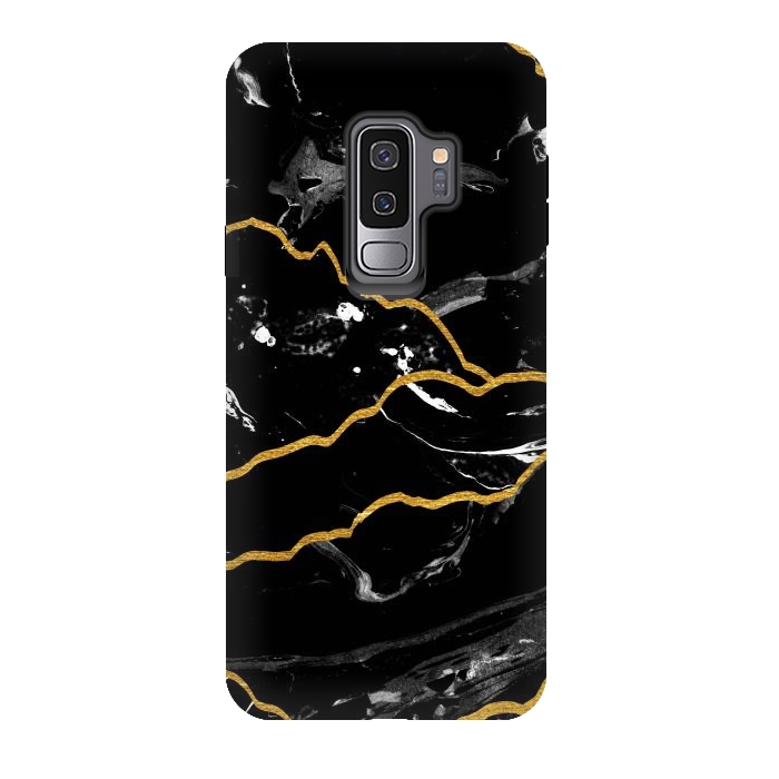 Galaxy S9 plus StrongFit Marble mountains by Julia Badeeva