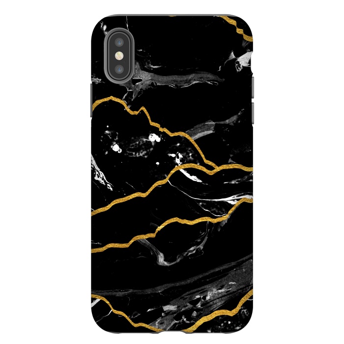 iPhone Xs Max StrongFit Marble mountains by Julia Badeeva