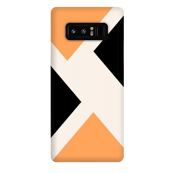 Galaxy Note 8 StrongFit Triangle X by Creativeaxle