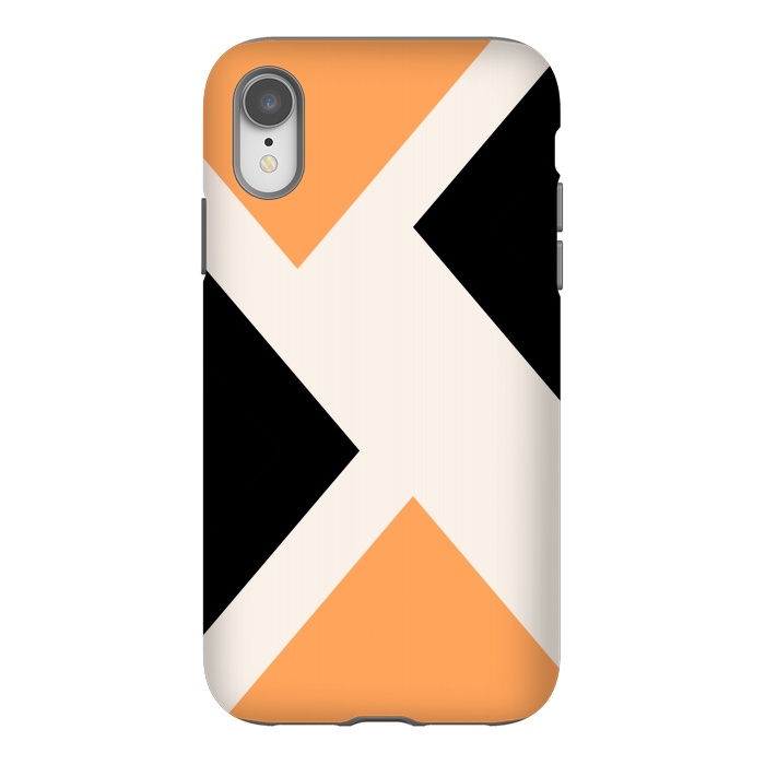 iPhone Xr StrongFit Triangle X by Creativeaxle
