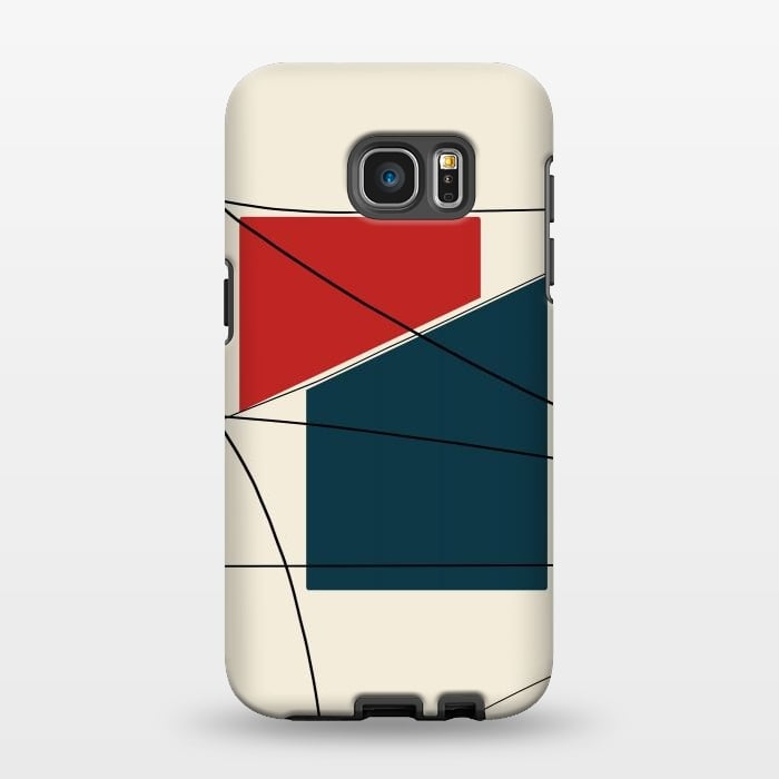 Galaxy S7 EDGE StrongFit Cut Block by Creativeaxle