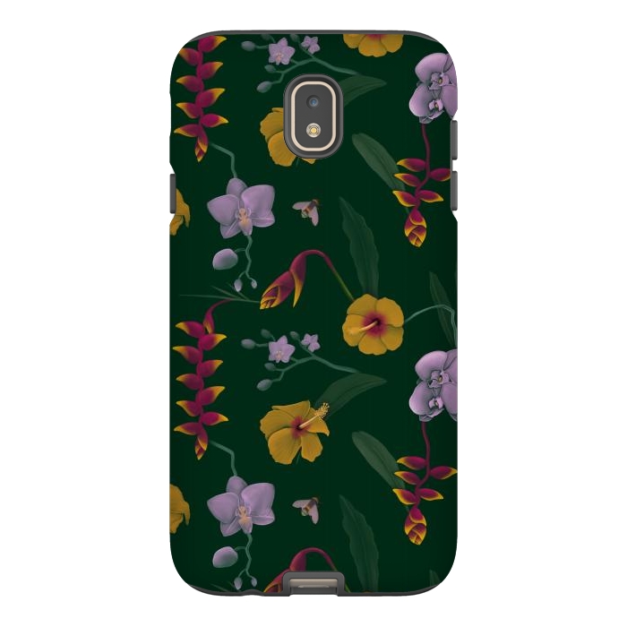 Galaxy J7 StrongFit Heliconia & Hibiscus by Tishya Oedit