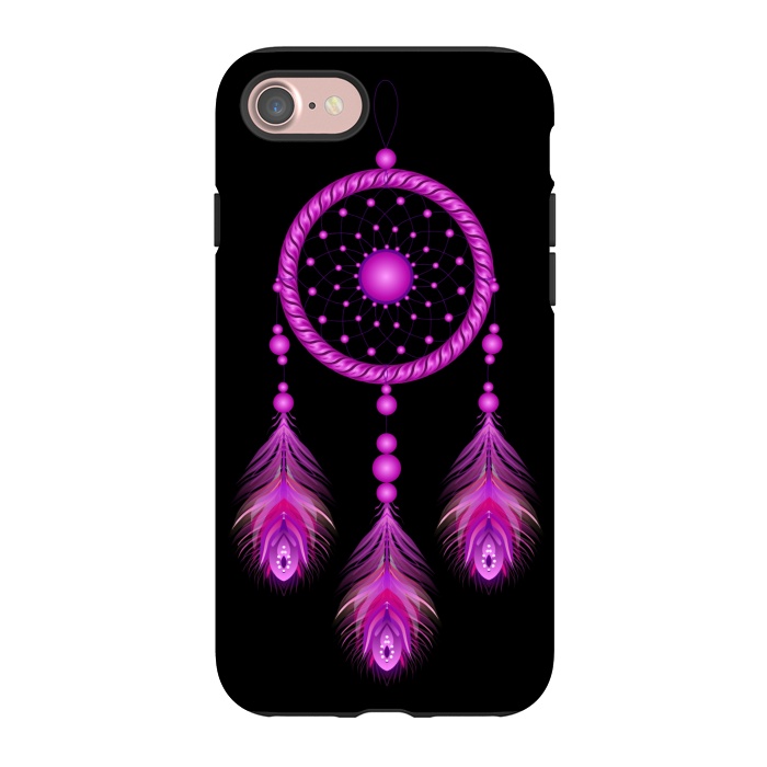 iPhone 7 StrongFit Pink dream catcher  by Winston