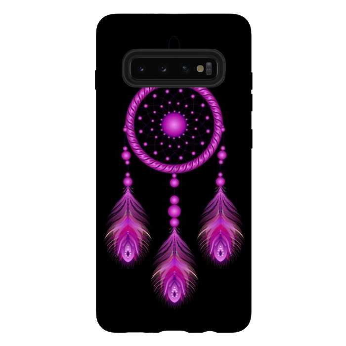 Galaxy S10 plus StrongFit Pink dream catcher  by Winston