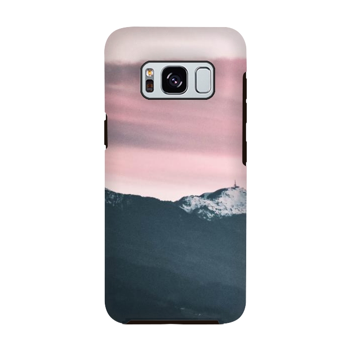 Galaxy S8 StrongFit Snow capped mountains by Winston
