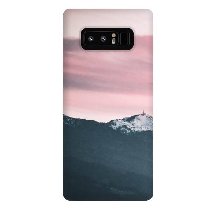 Galaxy Note 8 StrongFit Snow capped mountains by Winston