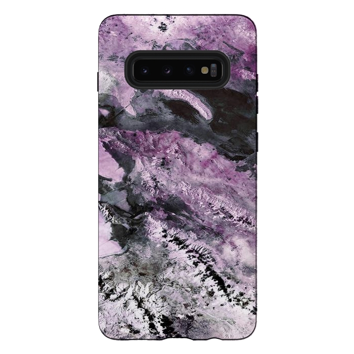 Galaxy S10 plus StrongFit Landscape from above painting by Oana 