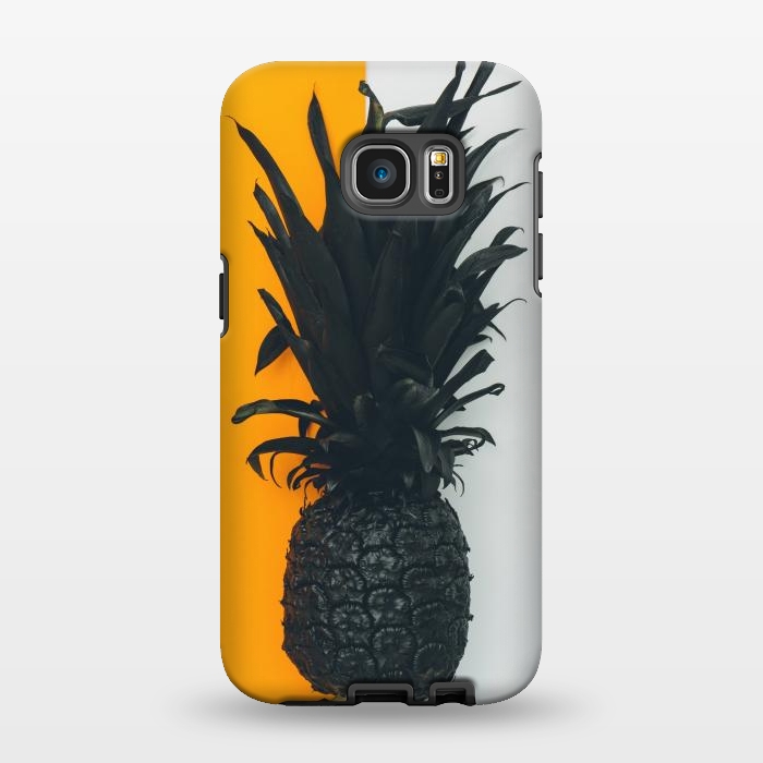 Galaxy S7 EDGE StrongFit Black pineapple  by Winston