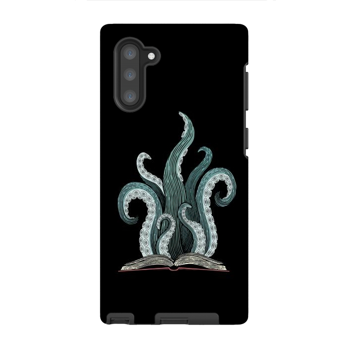 Galaxy Note 10 StrongFit tentacle book by Laura Nagel