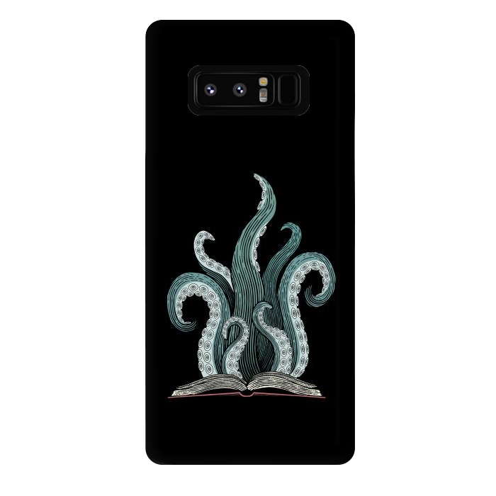 Galaxy Note 8 StrongFit tentacle book by Laura Nagel