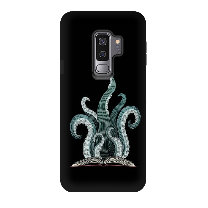 Galaxy S9 plus StrongFit tentacle book by Laura Nagel