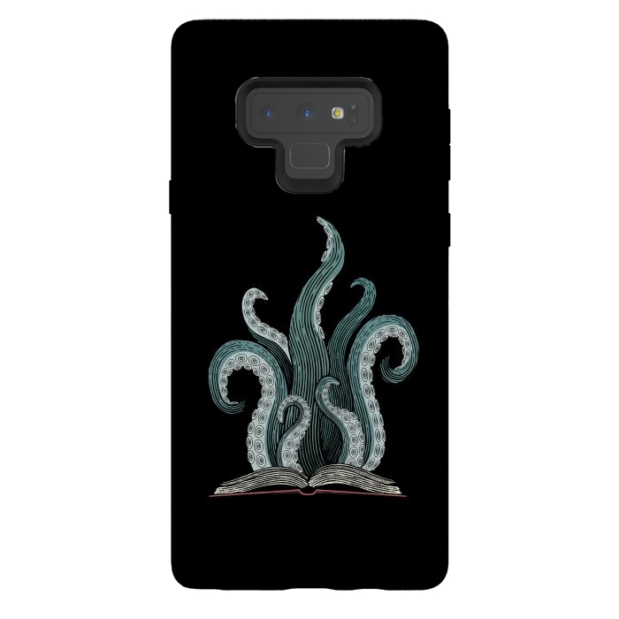 Galaxy Note 9 StrongFit tentacle book by Laura Nagel