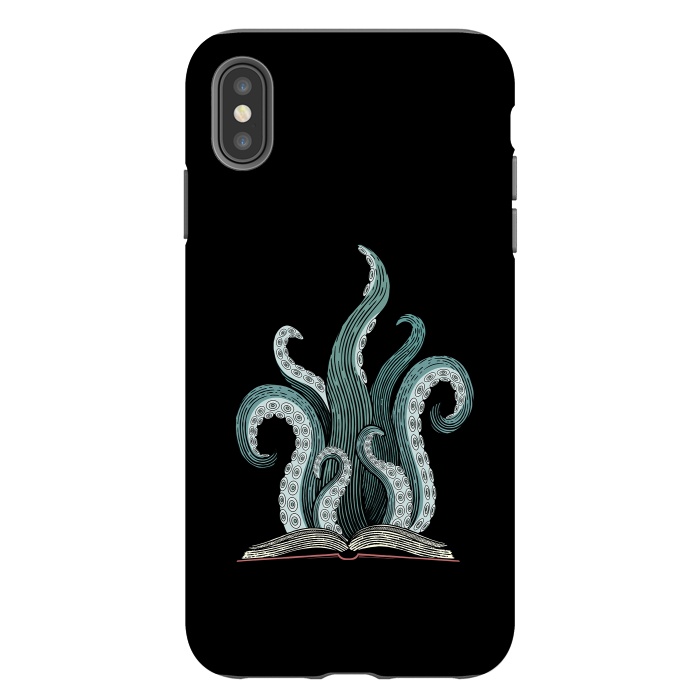 iPhone Xs Max StrongFit tentacle book by Laura Nagel