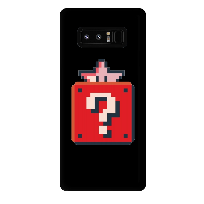 Galaxy Note 8 StrongFit Pixelated Mario Star by Winston