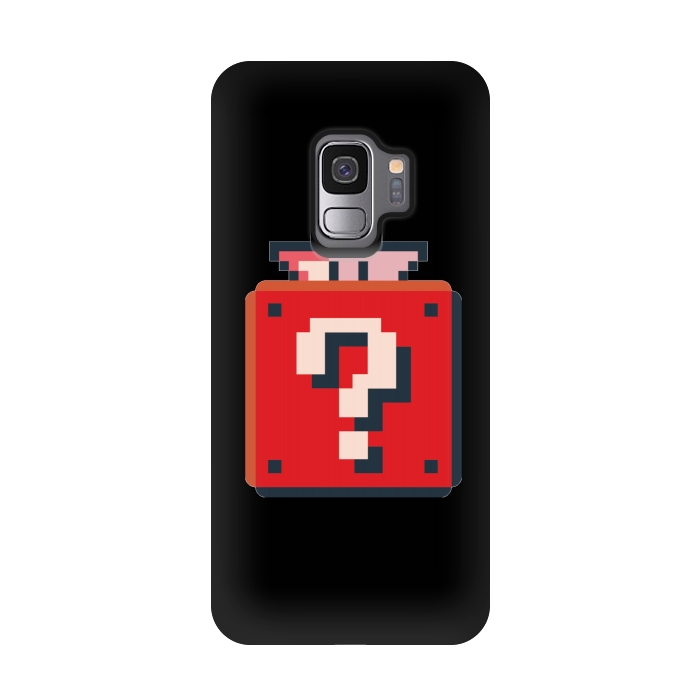 Galaxy S9 StrongFit Pixelated Mario Star by Winston