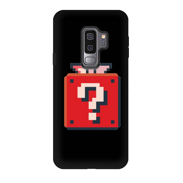 Galaxy S9 plus StrongFit Pixelated Mario Star by Winston