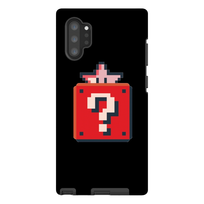 Galaxy Note 10 plus StrongFit Pixelated Mario Star by Winston