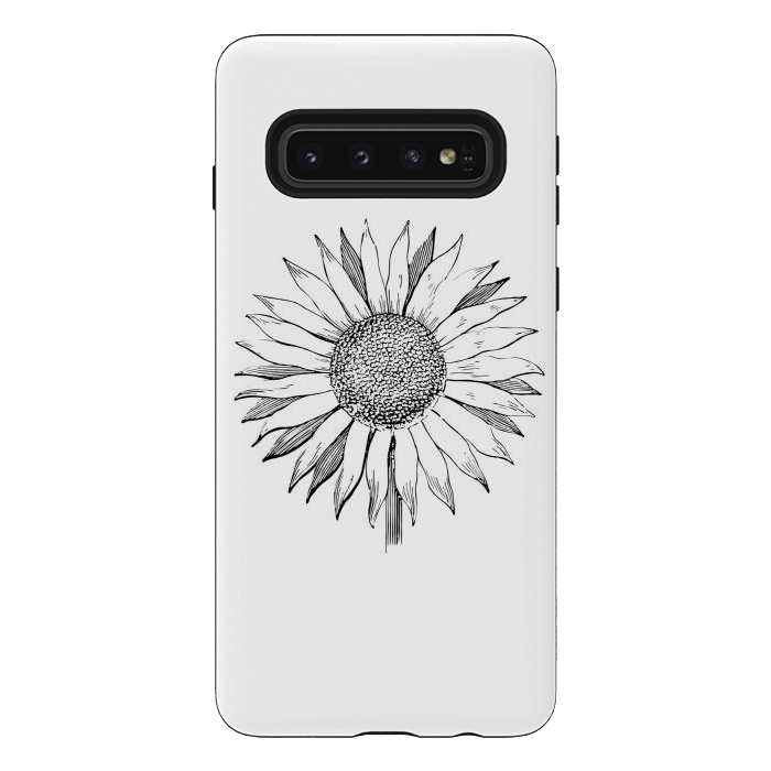 Galaxy S10 StrongFit Sunflower  by Winston