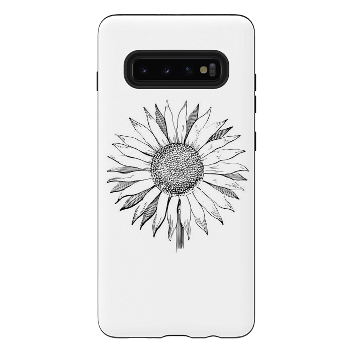 Galaxy S10 plus StrongFit Sunflower  by Winston