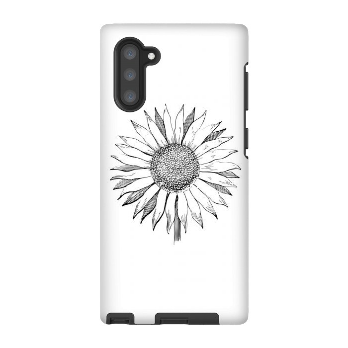 Galaxy Note 10 StrongFit Sunflower  by Winston