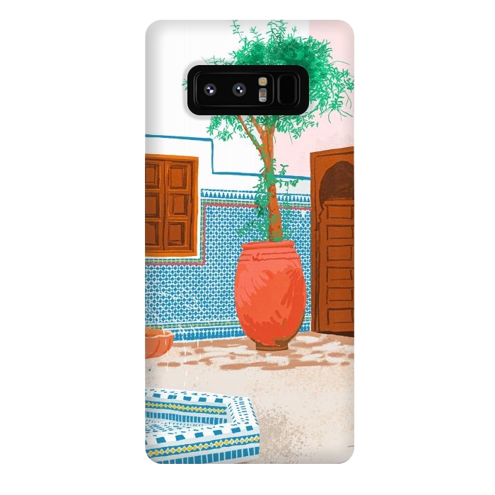 Galaxy Note 8 StrongFit Moroccan Villa by Uma Prabhakar Gokhale