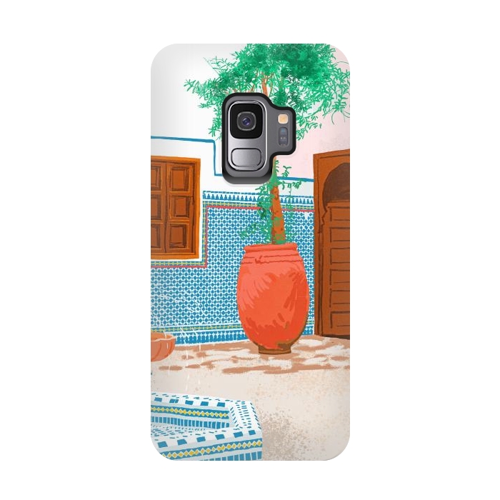 Galaxy S9 StrongFit Moroccan Villa by Uma Prabhakar Gokhale