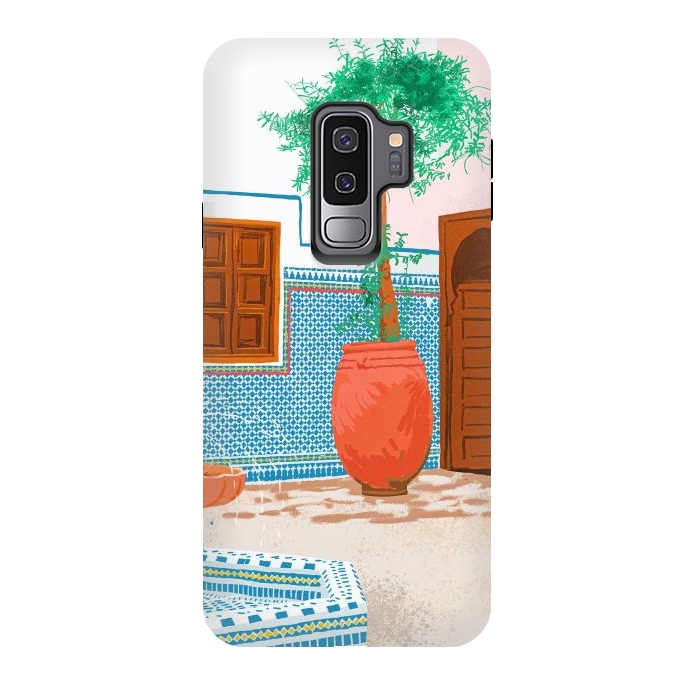 Galaxy S9 plus StrongFit Moroccan Villa by Uma Prabhakar Gokhale