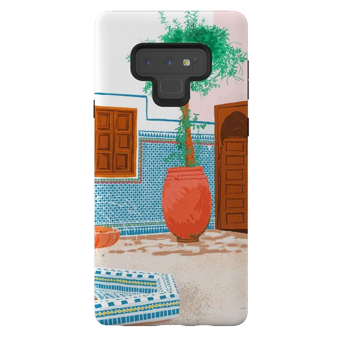 Galaxy Note 9 StrongFit Moroccan Villa by Uma Prabhakar Gokhale