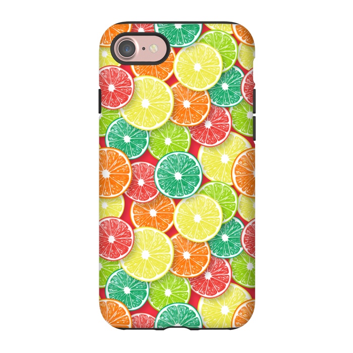 iPhone 7 StrongFit Citrus fruit slices 3 by Katerina Kirilova
