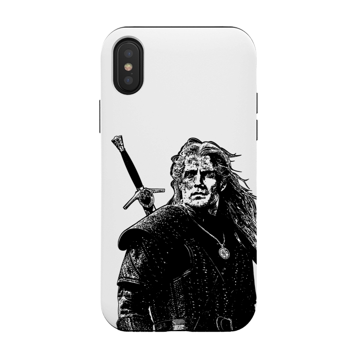 iPhone Xs / X StrongFit The witcher by Jms