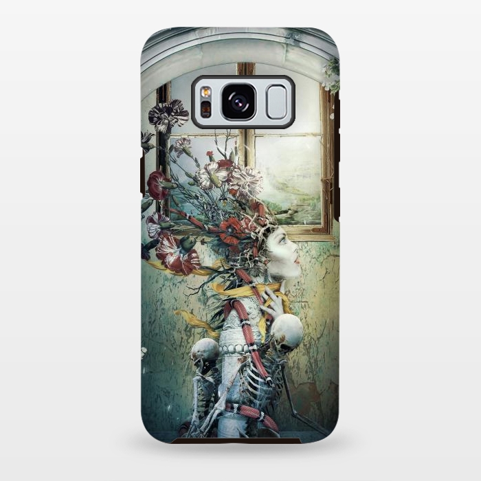 Galaxy S8 plus StrongFit Life in Death by Riza Peker