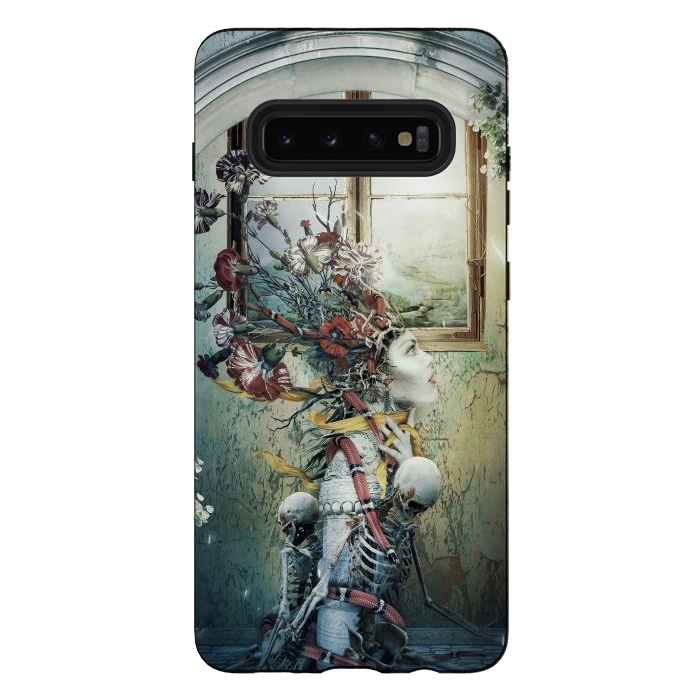 Galaxy S10 plus StrongFit Life in Death by Riza Peker