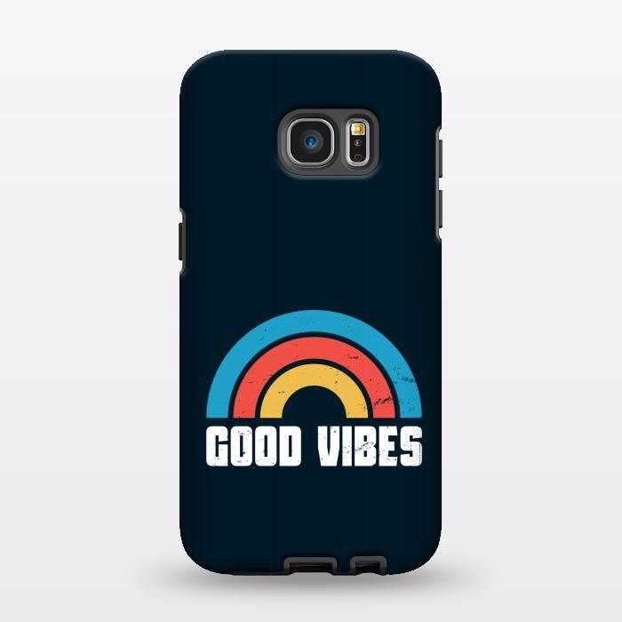 Galaxy S7 EDGE StrongFit Good Vibes by TMSarts