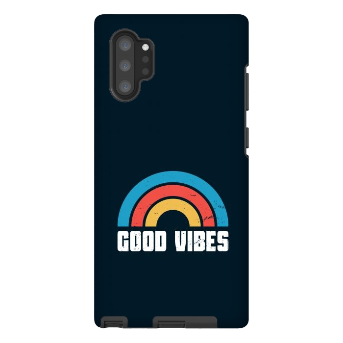 Galaxy Note 10 plus StrongFit Good Vibes by TMSarts