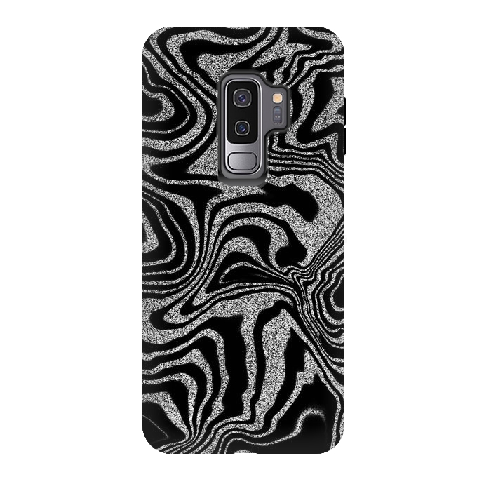 Galaxy S9 plus StrongFit Black & white print by Jms