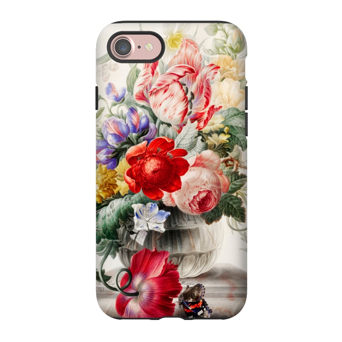 iPhone 7 StrongFit Flowers in Vase by Zala Farah
