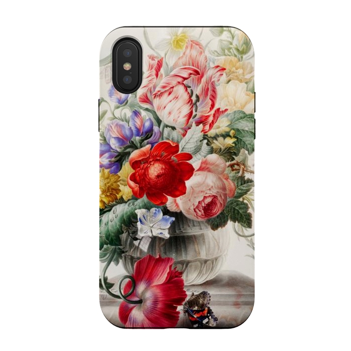 iPhone Xs / X StrongFit Flowers in Vase by Zala Farah