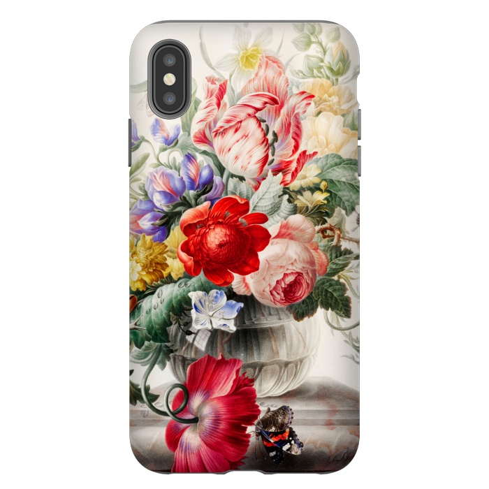 iPhone Xs Max StrongFit Flowers in Vase by Zala Farah