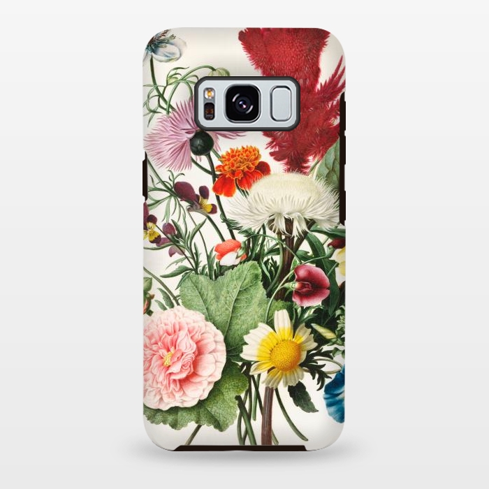 Galaxy S8 plus StrongFit Vintage Bouquet by Zala Farah