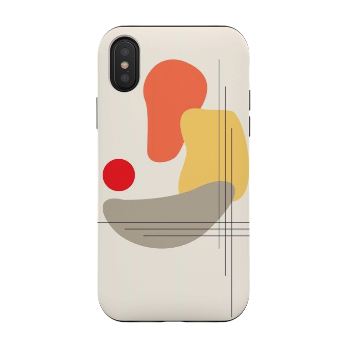 iPhone Xs / X StrongFit Geometrical Judgement by Creativeaxle