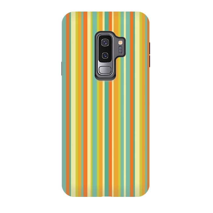 Galaxy S9 plus StrongFit MULTI COLOURED LINES 2 by MALLIKA