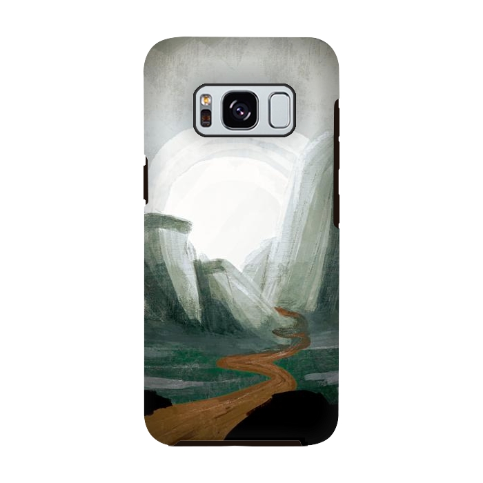 Galaxy S8 StrongFit The great green hills by Steve Wade (Swade)