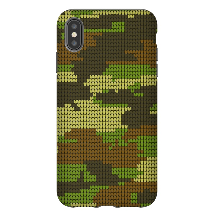 iPhone Xs Max StrongFit camo hearts by haroulita