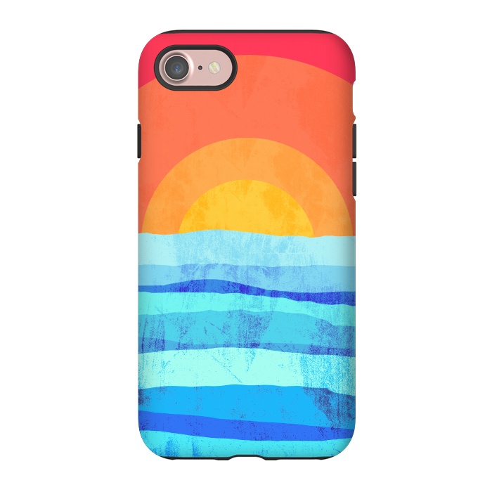 iPhone 7 StrongFit The sea's sun by Steve Wade (Swade)