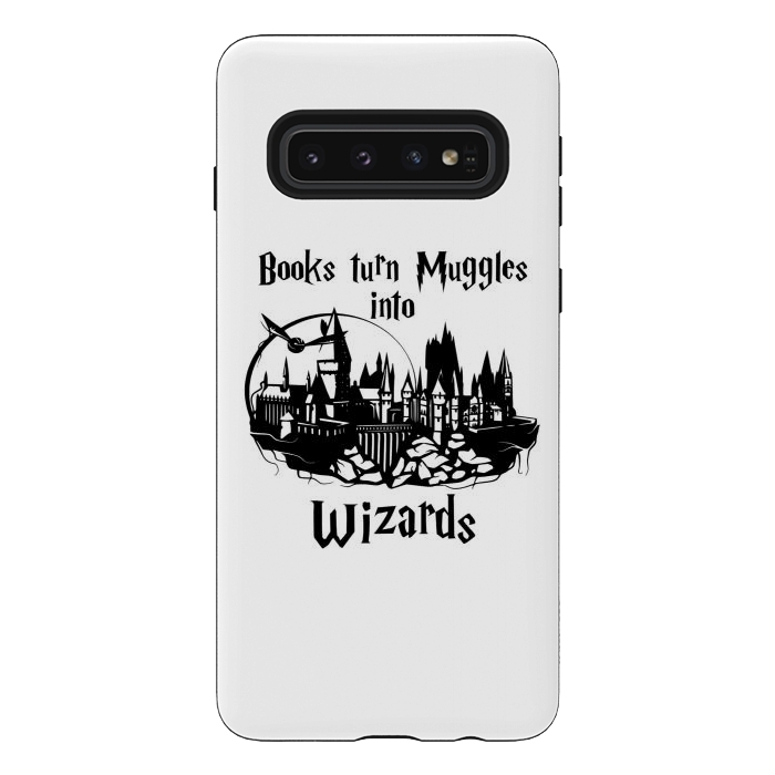 Galaxy S10 StrongFit Books turn muggles into wizards  by Winston