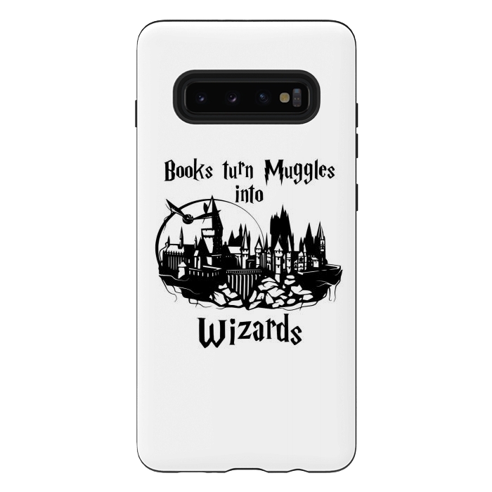 Galaxy S10 plus StrongFit Books turn muggles into wizards  by Winston