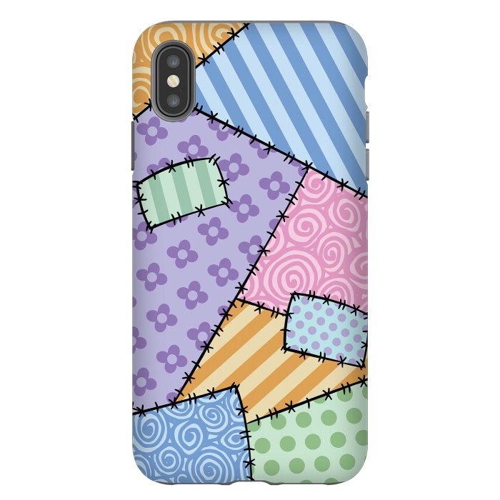 iPhone Xs Max StrongFit Patchwork by Laura Nagel