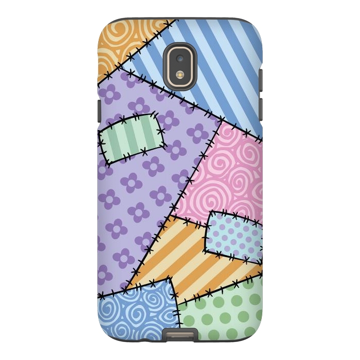 Galaxy J7 StrongFit Patchwork by Laura Nagel