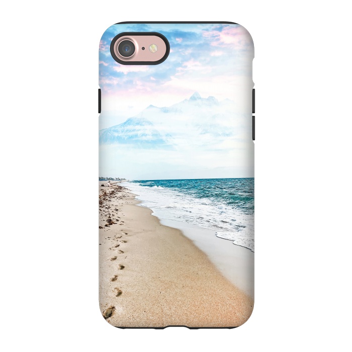 iPhone 7 StrongFit A Walk On The Beach by Uma Prabhakar Gokhale